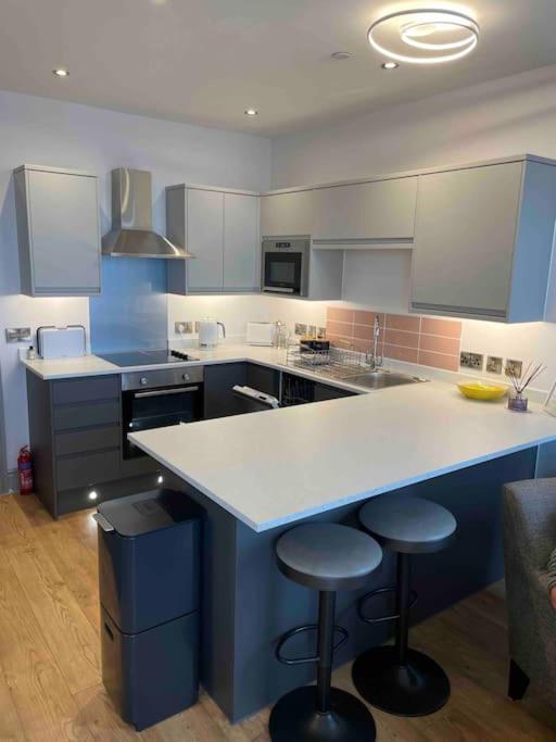 Sea View Apartment - Sleeps 2 Aberystwyth Esterno foto